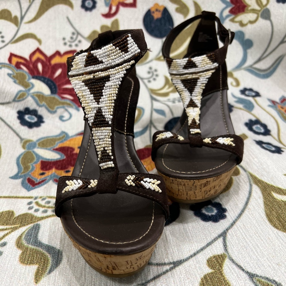Size 9 Mia beaded sandal